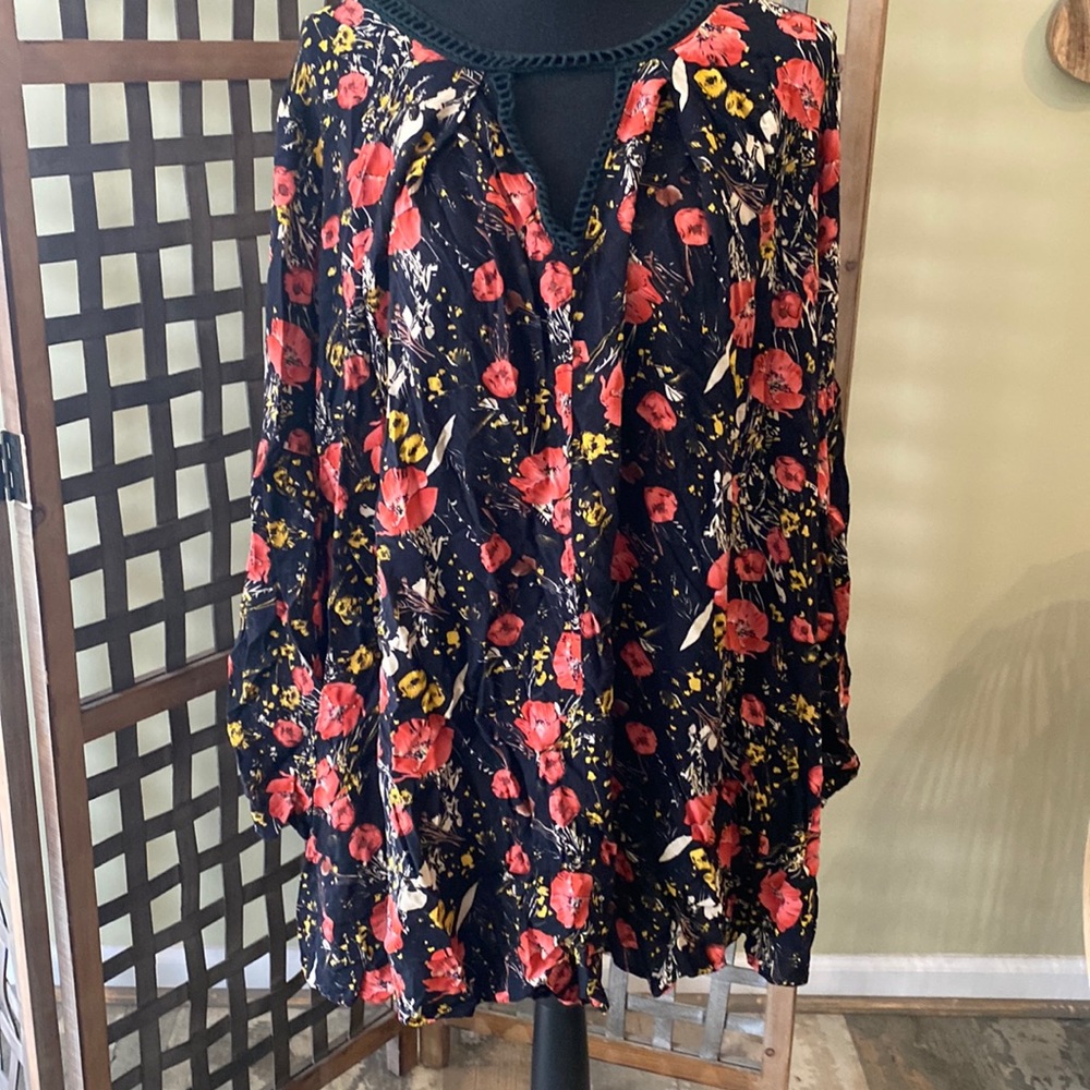 Umgee Floral Tunic